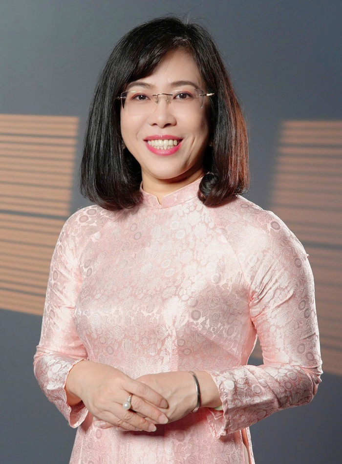 Tiến sĩ Trần Ái Cầm - Hiệu trưởng Trường Đại học Nguyễn Tất Thành. (Ảnh: NTCC) Cô Cầm.jpg