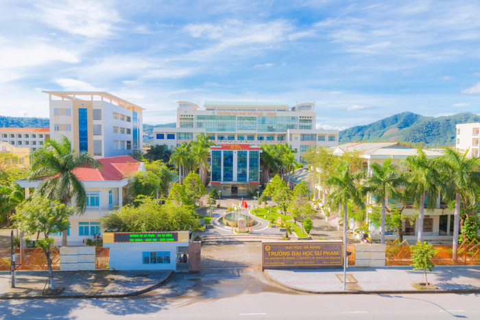 Trường Đại học Sư phạm – Đại học Đà Nẵng. (Ảnh: NTCC) Sư phạm đà nẵng.jpg