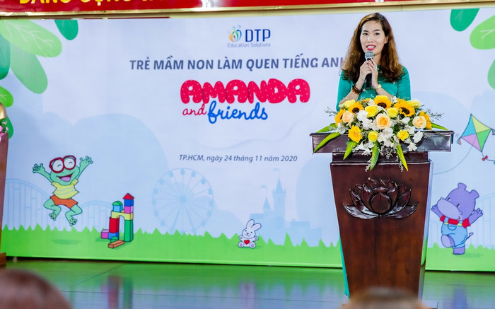 Bà Võ Thị Thanh Duyên – Phó Giám Đốc Tập đoàn Giáo dục Đại Trường Phát (DTP). Bà Võ Thị Thanh Duyên – Phó Giám Đốc Tập đoàn Giáo dục Đại Trường Phát (DTP).
