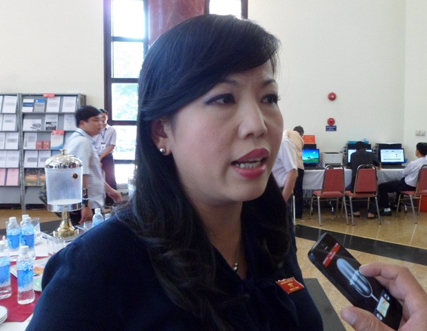 Bà Nguyễn Thanh Hải - Phó Chủ nhiệm Văn phòng Quốc hội.