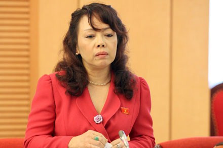 Bà Nguyễn Thị Kim Tiến - Bộ trưởng Bộ Y tế.