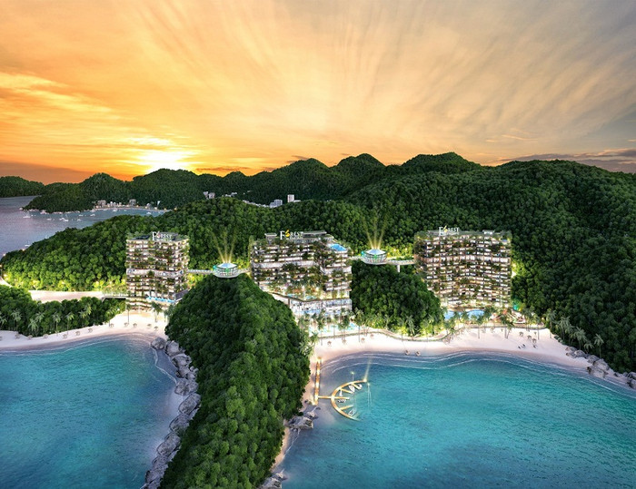 Flamingo Cát Bà Beach Resort sở hữu tầm view cực phẩm, ôm trọn vịnh Lan Hạ. Flamingo Cát Bà Beach Resort sở hữu tầm view cực phẩm, ôm trọn vịnh Lan Hạ.