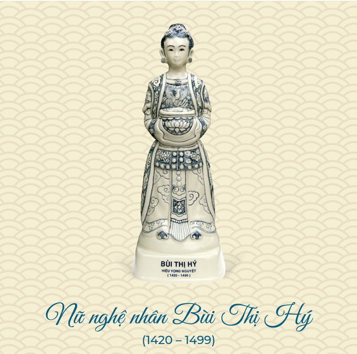 Bà tổ nghề Gốm Chu Đậu Bùi Thị Hý.