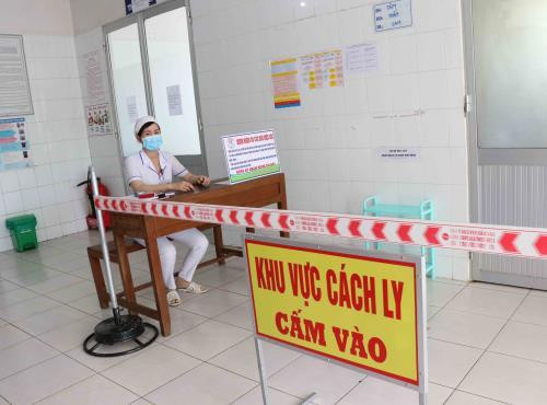 Khu vực cách ly bệnh nhân nhiễm COVID-19 (Ảnh minh họa: TTXVN). Khu vực cách ly bệnh nhân nhiễm COVID-19 (Ảnh minh họa: TTXVN).