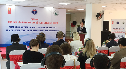 Tọa đàm "bệnh không lây nhiễm". ảnh: moh.gov.vn