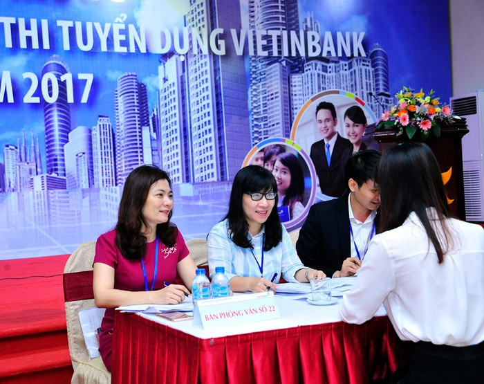 VietinBank là nhà tuyển dụng chuyên nghiệp. Ảnh: Tiến Lâm. VietinBank là nhà tuyển dụng chuyên nghiệp. Ảnh: Tiến Lâm.