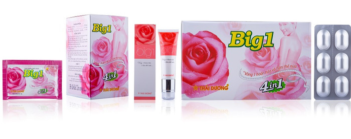 Big1 là sản phẩm tốt cho sức khỏe và sinh lý nữ.