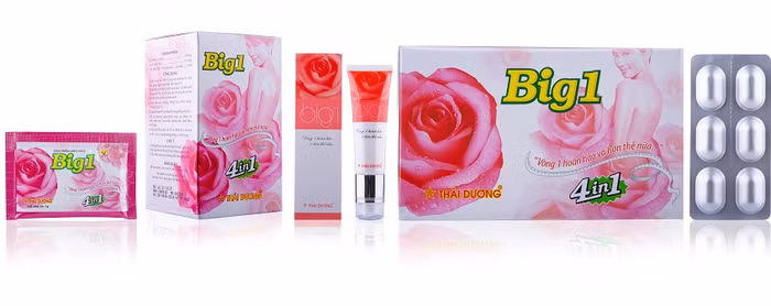 Big1 là sản phẩm tốt cho sức khỏe và sinh lý nữ.