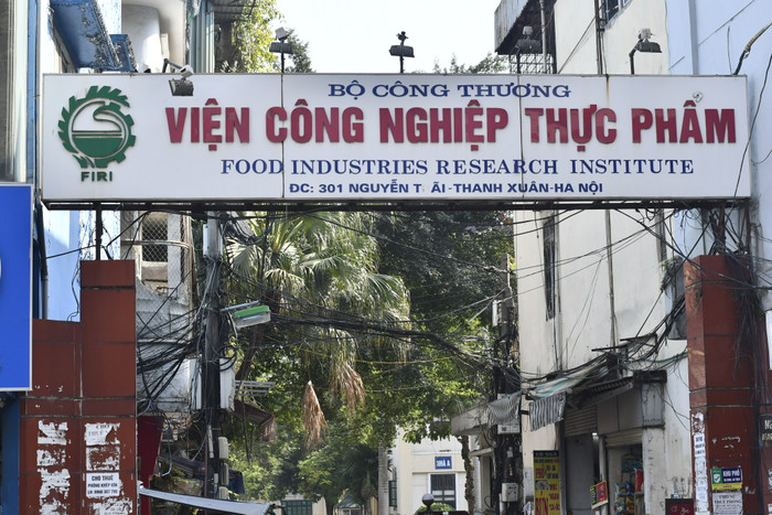Viện Công nghiệp thực phẩm có địa chỉ tại số 301 Nguyễn Trãi (quận Thanh Xuân, Hà Nội). Ảnh: Ngọc Huệ Viện Công nghiệp thực phẩm có địa chỉ tại số 301 Nguyễn Trãi (quận Thanh Xuân, Hà Nội). Ảnh: Ngọc Huệ