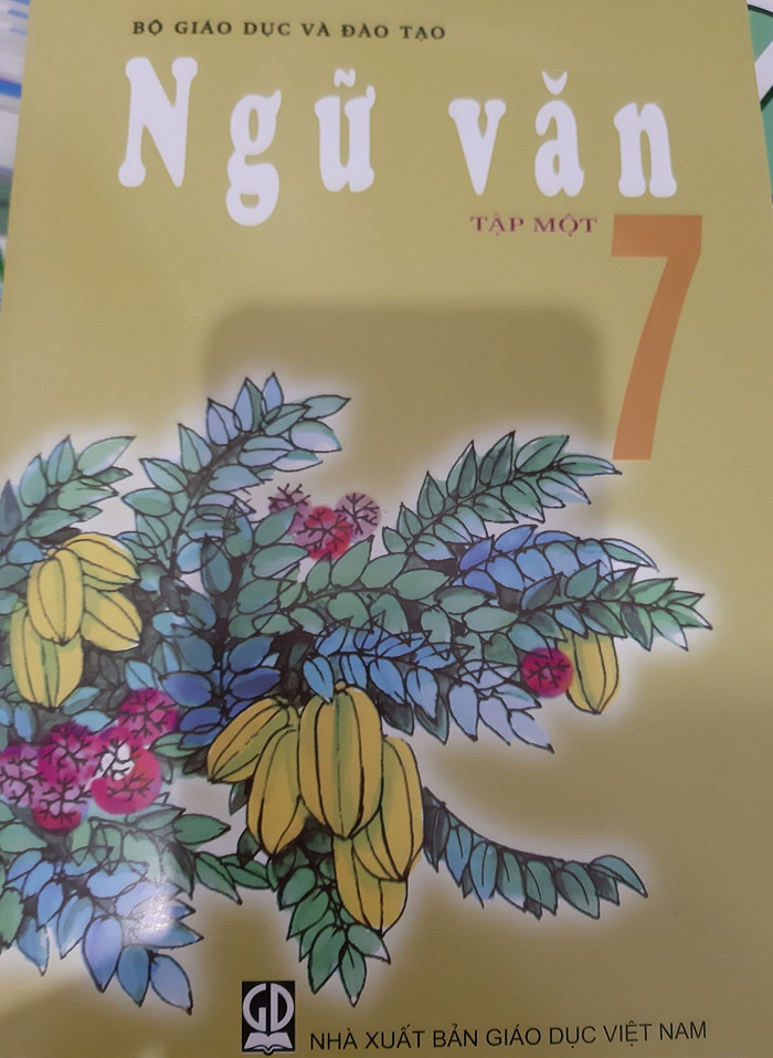 Sách Ngữ văn lớp 7 tập 1 (Ảnh: CTV).