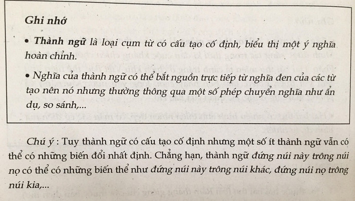 Sách Ngữ văn 7 - Tập 1, trang 144 (Ảnh: tác giả cung cấp). Sách Ngữ văn 7 - Tập 1, trang 144 (Ảnh: tác giả cung cấp).