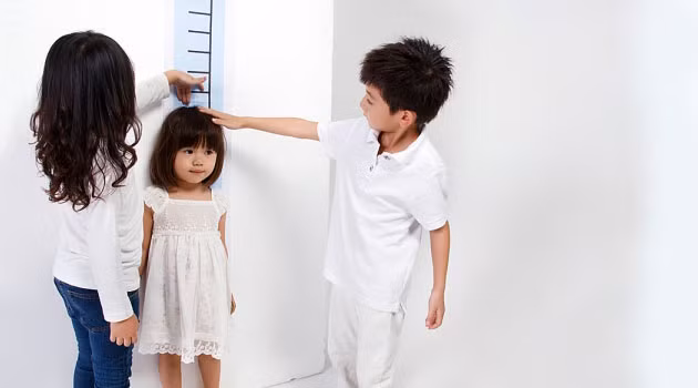 Chiều cao của trẻ em Việt được quyết định chủ yếu bởi dinh dưỡng và lối sống. Ảnh: Sưu tầm