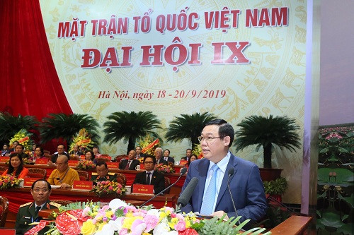 Phó Thủ tướng Vương Đình Huệ phát biểu tại Đại hội - Ảnh: VGP/Nhật Bắc. Phó Thủ tướng Vương Đình Huệ phát biểu tại Đại hội - Ảnh: VGP/Nhật Bắc.