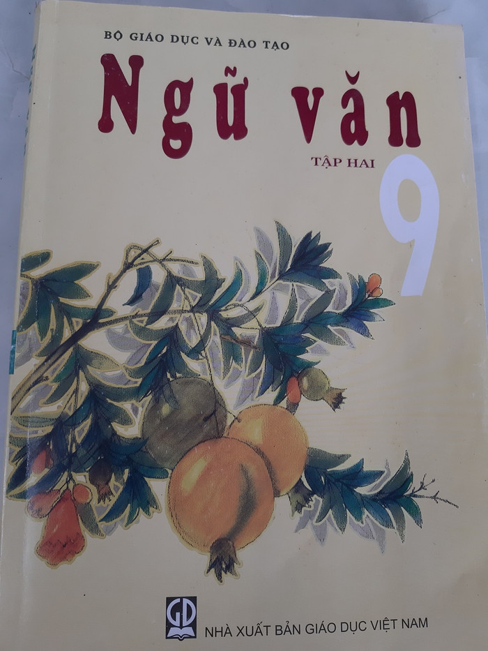 Sách giáo khoa môn Ngữ văn lớp 9 (Ảnh: tác giả cung cấp). Sách giáo khoa môn Ngữ văn lớp 9 (Ảnh: tác giả cung cấp).