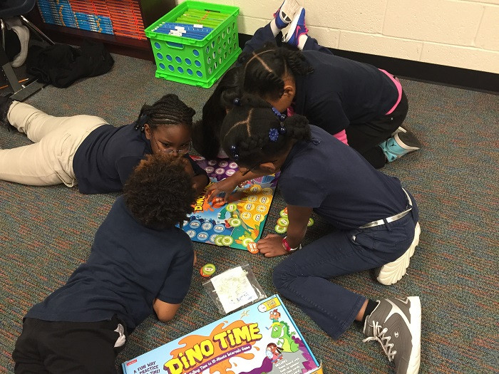 Trẻ em Mỹ được tạo cảm hứng học tập mỗi ngày (Ảnh: tác giả cung cấp).