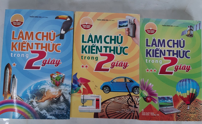 Cuốn sách “Làm chủ kiến thức trong 2 giây” (Ảnh: tác giả cung cấp).