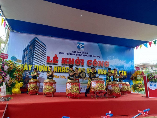 Lễ khởi công xây dựng khách sạn Sao Mai Phú Yên.