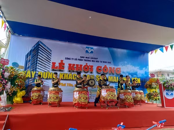 Lễ khởi công xây dựng khách sạn Sao Mai Phú Yên.
