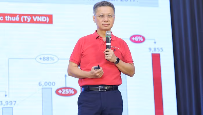 Tổng Giám đốc Techcombank Nguyễn Lê Quốc Anh.