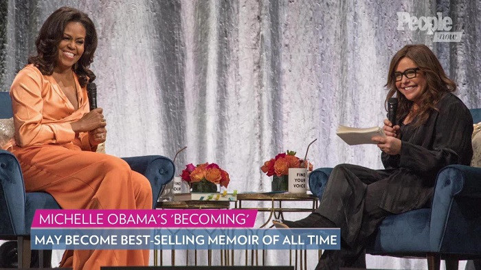 Cuốn “Chất Michelle’ được công nhận là cuốn hồi ký bán chạy nhất trong lịch sử. Cuốn “Chất Michelle’ được công nhận là cuốn hồi ký bán chạy nhất trong lịch sử.