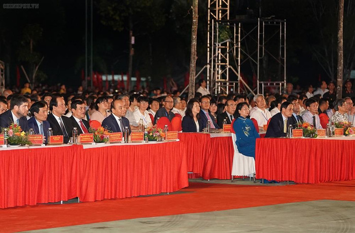 Các đại biểu dự lễ kỷ niệm. - Ảnh: VGP/Quang Hiếu. Các đại biểu dự lễ kỷ niệm. - Ảnh: VGP/Quang Hiếu.