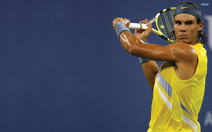 Rafael Nadal, chủ nhân của 10 danh hiệu Grand Slam sở hữu sức mạnh ghê gớm của một chú bò tót Tây Ban Nha. Rafael Nadal, chủ nhân của 10 danh hiệu Grand Slam sở hữu sức mạnh ghê gớm của một chú bò tót Tây Ban Nha.