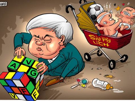 Mải mê “chiến” với VFF và AVF, bầu Kiên bỏ quên nhiệm vụ chính là Super League.