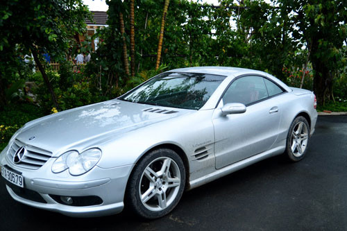 Chiếc Mercedes phong cách và trẻ trung.