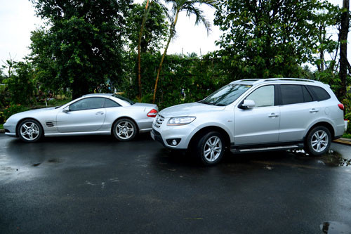 Chiếc Mercedes phong cách và trẻ trung.