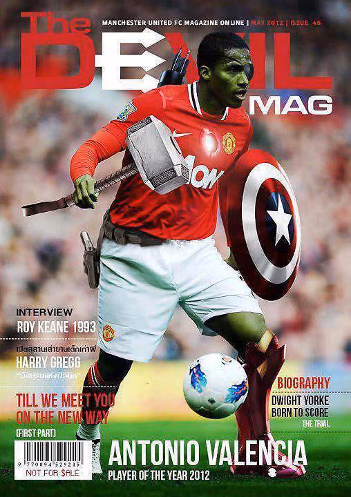 Chiến binh Antonio Valencia.