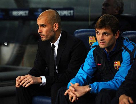 Tito Vilanova và Guardiola. Tito Vilanova và Guardiola.