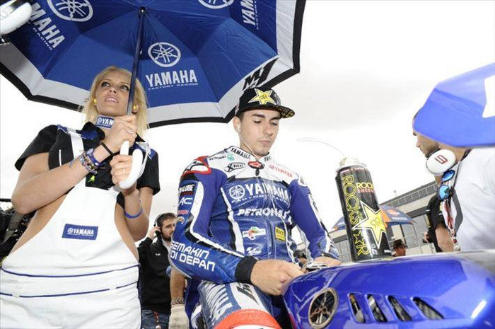 Những bông hồng rạng người bên đường đua MotoGP Aragón, Đông Bắc Tây Ban Nha Những bông hồng rạng người bên đường đua MotoGP Aragón, Đông Bắc Tây Ban Nha