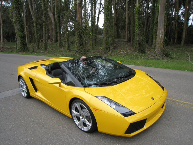 Siêu xe Lamborghini Galarrado Spyder. Siêu xe Lamborghini Galarrado Spyder.