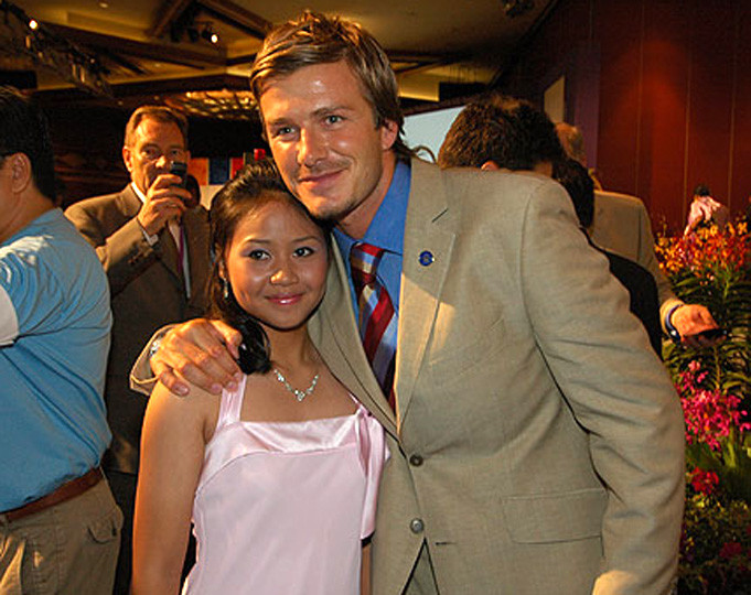 David Beckham, đại sứ của Olympic London 2012. David Beckham, đại sứ của Olympic London 2012.