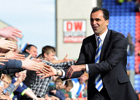 Roberto Martinez là HLV trẻ tài năng của giải Ngoại hạng Anh.