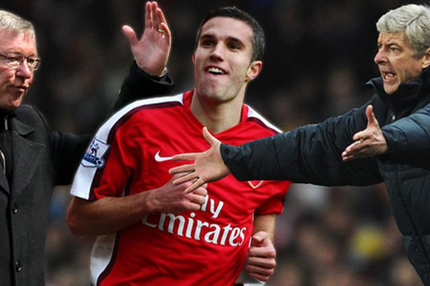 Wenger buộc phải để Van Persie rơi vào tay M.U.
