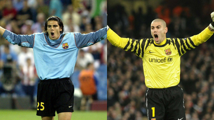 Thủ môn Victor Valdes Thủ môn Victor Valdes