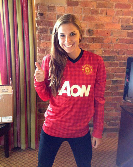 Tuyển thủ bóng đá nữ Mỹ Alex Morgan. Tuyển thủ bóng đá nữ Mỹ Alex Morgan.