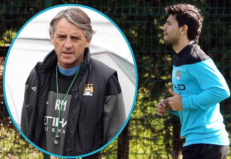 Mancini đau đầu vì chấn thương "ngu ngốc" của Aguero. Mancini đau đầu vì chấn thương "ngu ngốc" của Aguero.