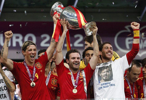 Tây Ban Nha vô địch EURO 2012. Tây Ban Nha vô địch EURO 2012.