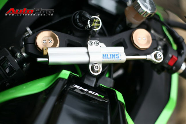 Cảm nhận độ 'chất' của 'ngựa sắt khủng' Kawasaki ZX-10R ảnh 4