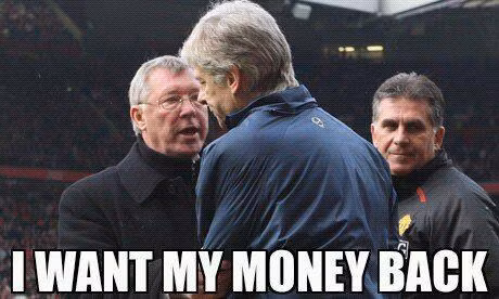 MU thảm bại, Sir Alex đòi lại tiền mua Van Persie