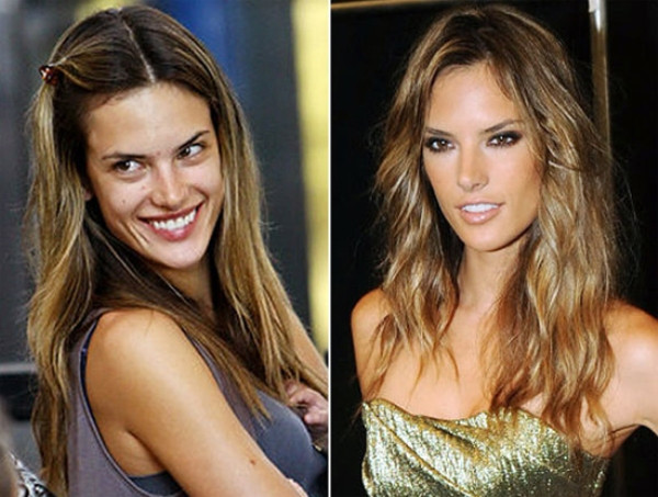 Siêu mẫu Alessandra Ambrosio: một trong những biểu tượng của vẻ đẹp quyến rũ và nóng bỏng nhất trong giới siêu mẫu nhưng khi không make up, khuôn mặt cô dần lộ hết những khuyết điểm. Siêu mẫu Alessandra Ambrosio: một trong những biểu tượng của vẻ đẹp quyến rũ và nóng bỏng nhất trong giới siêu mẫu nhưng khi không make up, khuôn mặt cô dần lộ hết những khuyết điểm.