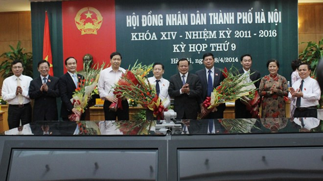 Hà Nội bầu bổ sung thêm 3 Phó Chủ tịch. Ảnh: dbndhanoi.gov.vn Hà Nội bầu bổ sung thêm 3 Phó Chủ tịch. Ảnh: dbndhanoi.gov.vn