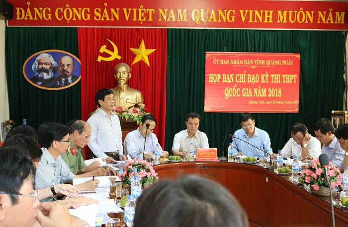 Họp ban chỉ đạo thi quốc gia năm 2018 (Ảnh: tác giả cung cấp). Họp ban chỉ đạo thi quốc gia năm 2018 (Ảnh: tác giả cung cấp).