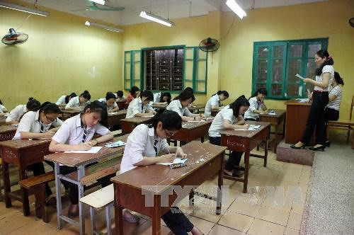 Thí sinh tham gia kì thi trung học phổ thông quốc gia (Ảnh minh họa: TTXVN). Thí sinh tham gia kì thi trung học phổ thông quốc gia (Ảnh minh họa: TTXVN).