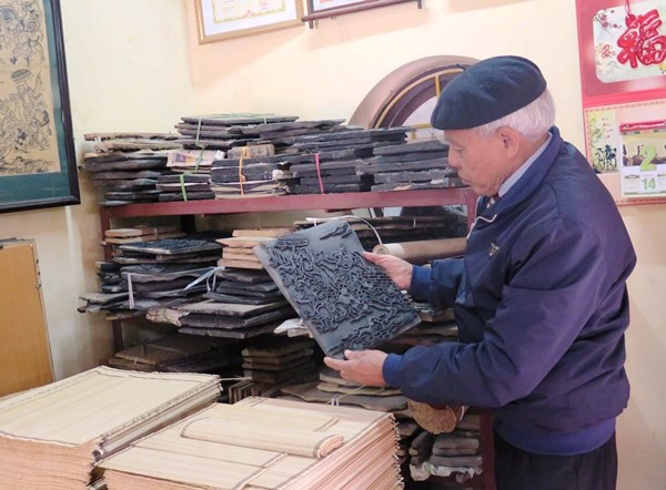 Xây dựng hồ sơ đề nghị UNESCO công nhận nghề làm tranh Đông Hồ ảnh 2 Xây dựng hồ sơ đề nghị UNESCO công nhận nghề làm tranh Đông Hồ ảnh 2