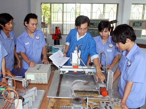 Cần đẩy mạnh công tác giáo dục hướng nghiệp ở trường học (Ảnh minh họa: Văn Miên). Cần đẩy mạnh công tác giáo dục hướng nghiệp ở trường học (Ảnh minh họa: Văn Miên).
