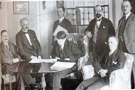 Bước ngoặt lịch sử của Ireland: Lễ kí kết hiệp ước London