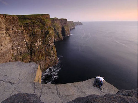 Cảnh tượng hùng vĩ của vách đá Moher